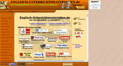 Desktop Screenshot of englisch-unterrichtsmaterialien.de